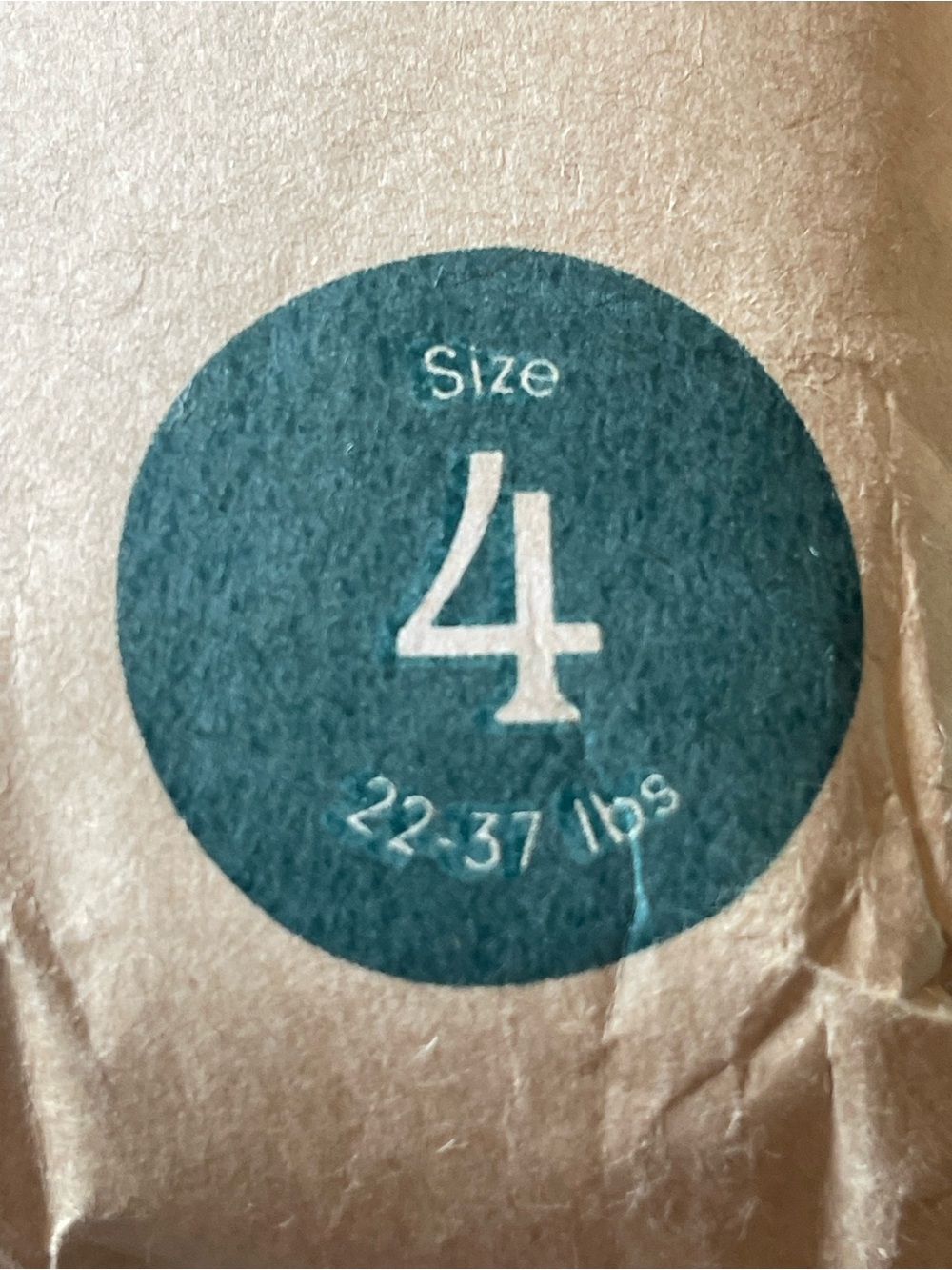 EcoPeaCo Bamboo Diapers For Sensitive Skin Size 4 (22-37 LBS) - Picture 6 of 6